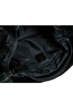 Burberry - Grey, Black, & Cream Plaid Shoulder Bag