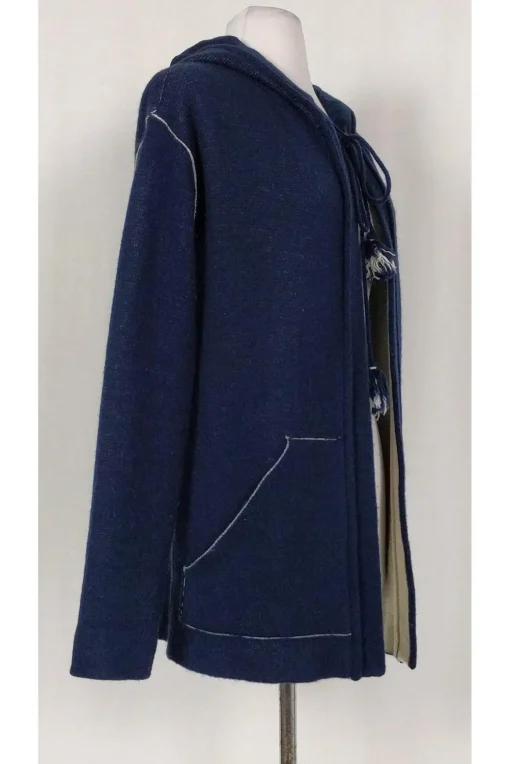 Calypso - Blue Cashmere Kuyari Hoodie Sz XS
