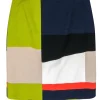 Carlisle - Multicolor Colorblocked Textured Pencil Skirt Sz 8