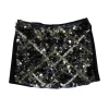 Catherine Malandrino - Black Sequin Miniskirt Sz 8