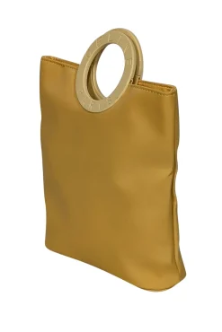 Celine - Yellow "O" Ring Handle Mini Bag