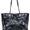 Chanel - Deauville Tote Glazed Calfskin Leather