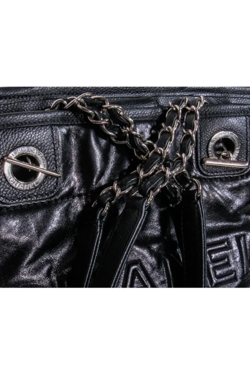 Chanel - Deauville Tote Glazed Calfskin Leather