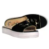 Charlotte Olympia - Black Suede Cat Face Sides Sz 11