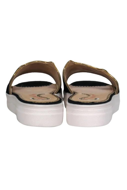 Charlotte Olympia - Black Suede Cat Face Sides Sz 11