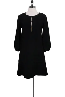Chloe - Black Wool Dress Sz 6
