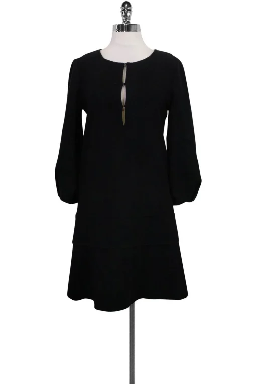 Chloe - Black Wool Dress Sz 6