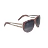 Chloe - Mauve Pink Large Frame Sunglasses