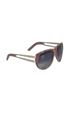 Chloe - Mauve Pink Large Frame Sunglasses