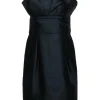 Christian Dior - Black Structured Sleeveless Mini Dress Sz 6