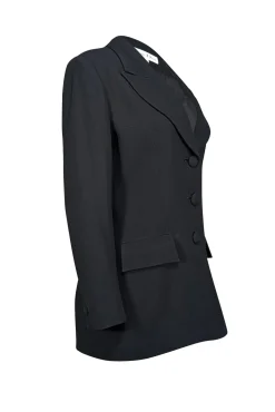 Christian Dior - Black Three Button Blazer Sz 10