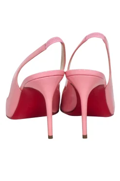 Christian Louboutin - Pink Patent Sling Back Pump Sz 6.5