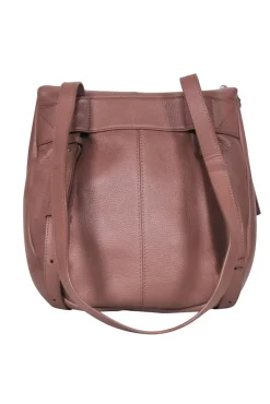 Christopher Kon - Light Brown Pebbled Leather Backpack
