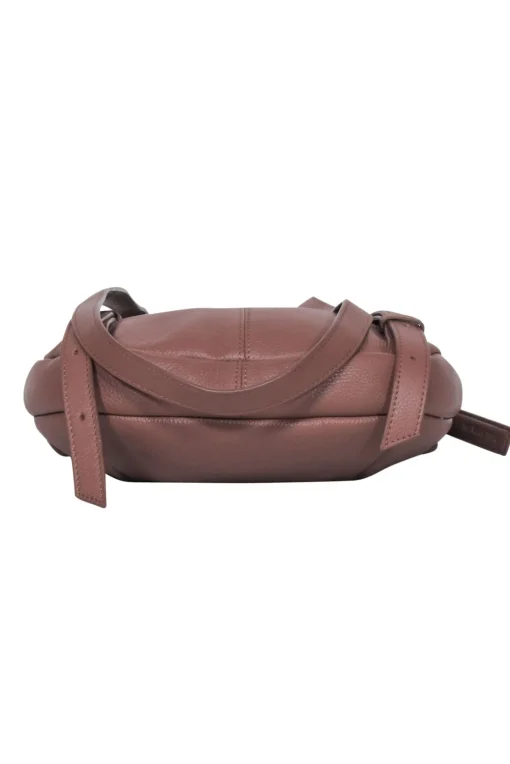 Christopher Kon - Light Brown Pebbled Leather Backpack