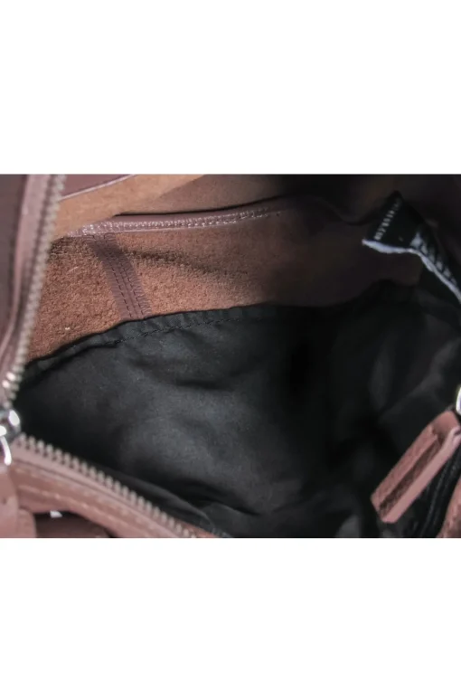 Christopher Kon - Light Brown Pebbled Leather Backpack