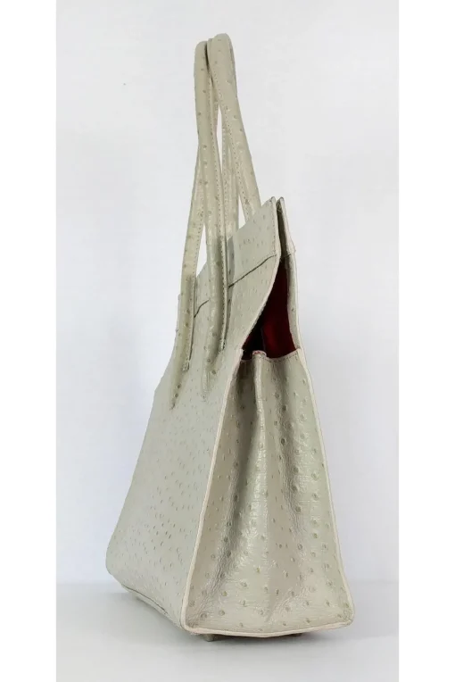 Cleo & Patek - Cream Textured Tote Bag