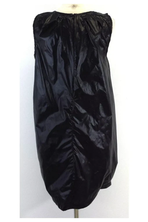 Clu - Black & Blue Mixed Media Dress Sz S