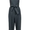 Club Monaco - Grey Wool Blend Wide Leg Jumpsuit Sz 6