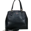 Coach - Black Leather Crossbody w/ Dual Handles