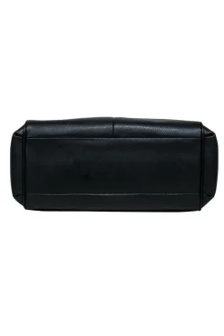 Coach - Black Leather Crossbody w/ Dual Handles