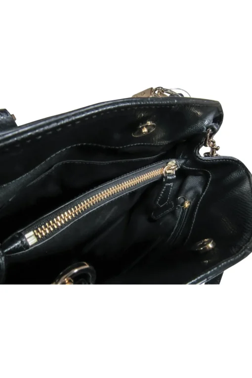 Coach - Black Leather Crossbody w/ Dual Handles