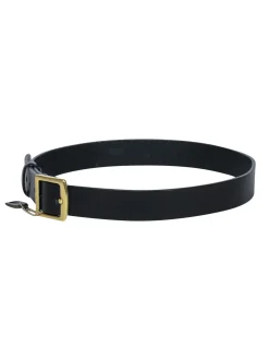 Coach - Black Leather w/ Gold Buckle Front Sz M
