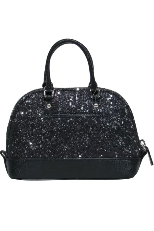 Coach - Black Sparkly Star Mini Convertible Crossbody