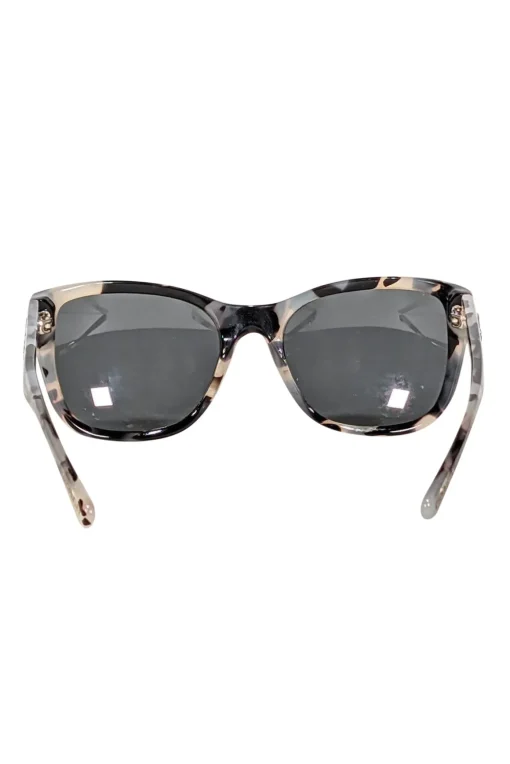 Coach - Grey & Brown Translucent "Cookies & Cream" Tortoise Sunglasses
