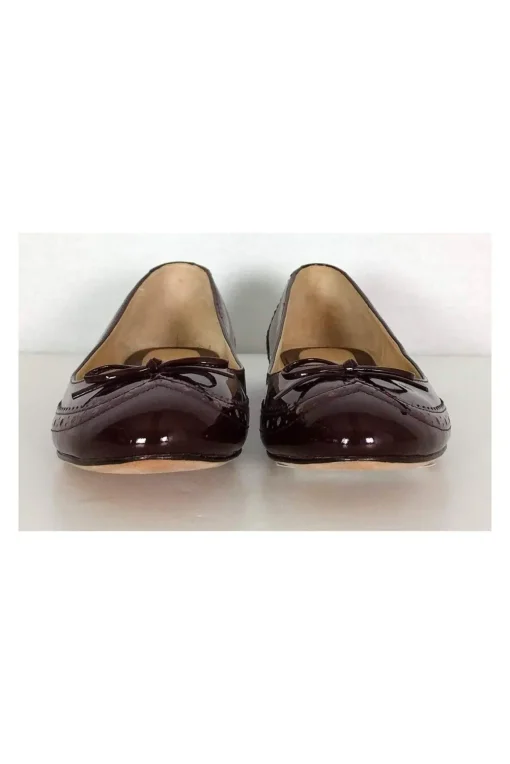 Cole Haan - Maroon Ballet Flats w/ Bow Sz 5.5