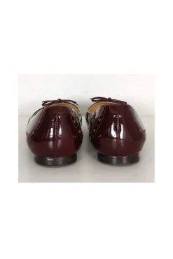 Cole Haan - Maroon Ballet Flats w/ Bow Sz 5.5