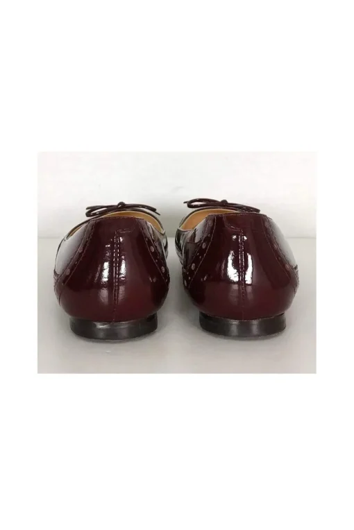 Cole Haan - Maroon Ballet Flats w/ Bow Sz 5.5