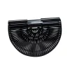 Cult Gaia - Black Acrylic Ark Small Bag