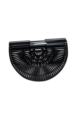 Cult Gaia - Black Acrylic Ark Small Bag