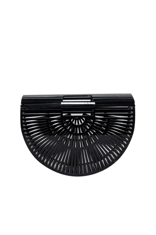 Cult Gaia - Black Acrylic Ark Small Bag