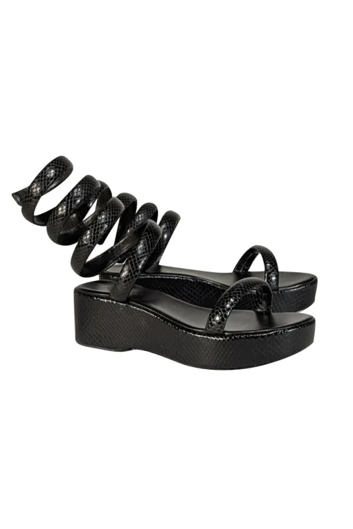 Cult Gaia - Black "Gabi" Platform Sandal Sz 10