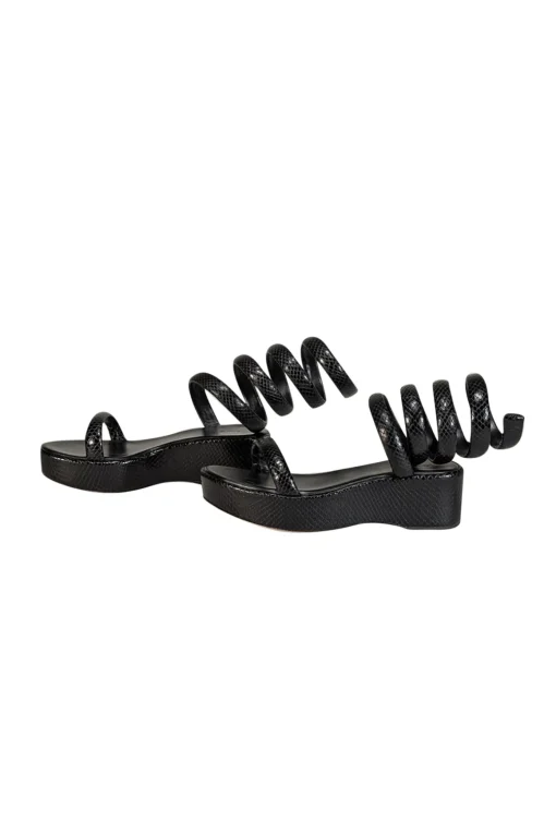 Cult Gaia - Black "Gabi" Platform Sandal Sz 10