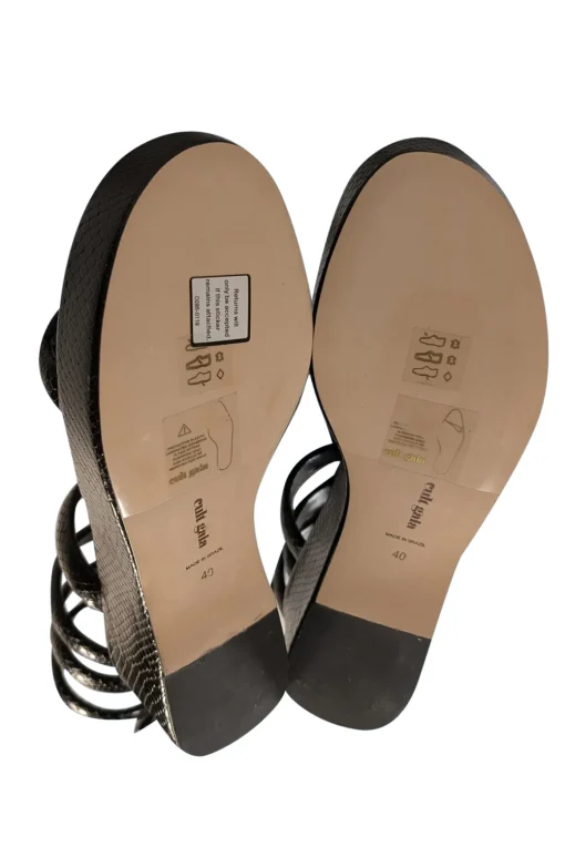 Cult Gaia - Black "Gabi" Platform Sandal Sz 10