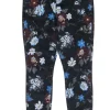 Current/Elliott - Black Floral Printed Denim Skinny Jeans Sz 6