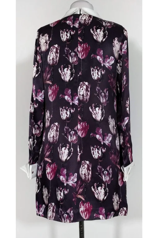 Cynthia Rowley - Floral Purple & White Dress Sz 4