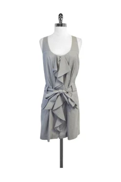 Cynthia Steffe - Grey Wool Blend Sleeveless Dress Sz 12