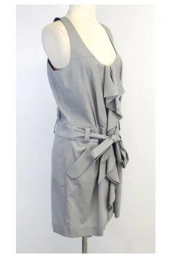 Cynthia Steffe - Grey Wool Blend Sleeveless Dress Sz 12