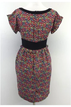 Cynthia Steffe - Mini Floral Short Sleeve Dress Sz 2