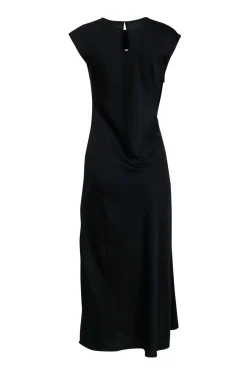 Derek Lam -  Black Midi Keyhole Front Formal Dress Sz 4