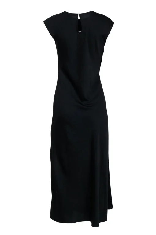 Derek Lam -  Black Midi Keyhole Front Formal Dress Sz 4