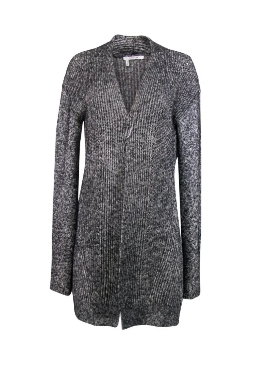 Derek Lam 10 Crosby - Black & White Safety Pin Cardigan Sz S