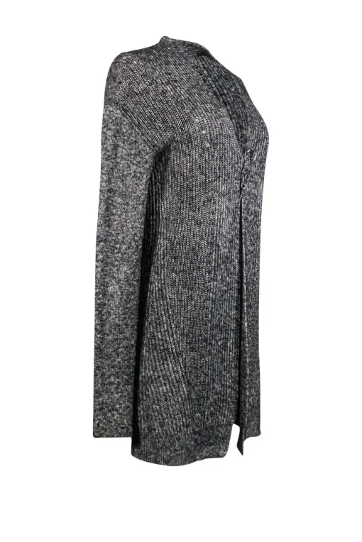Derek Lam 10 Crosby - Black & White Safety Pin Cardigan Sz S