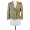 D&G - Beige Cotton Blazer Sz 6