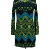 Diane von Furstenberg - Abstract Print Dress Sz 0