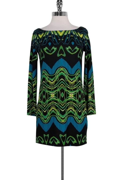 Diane von Furstenberg - Abstract Print Dress Sz 0