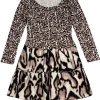 Diane von Furstenberg - Animal Print Fit & Flare Dress Sz 0